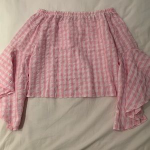 LF off the shoulder top